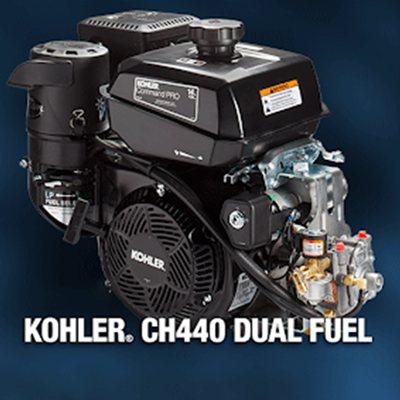 Novi Kohler motor CH440DF (benzin+propan)